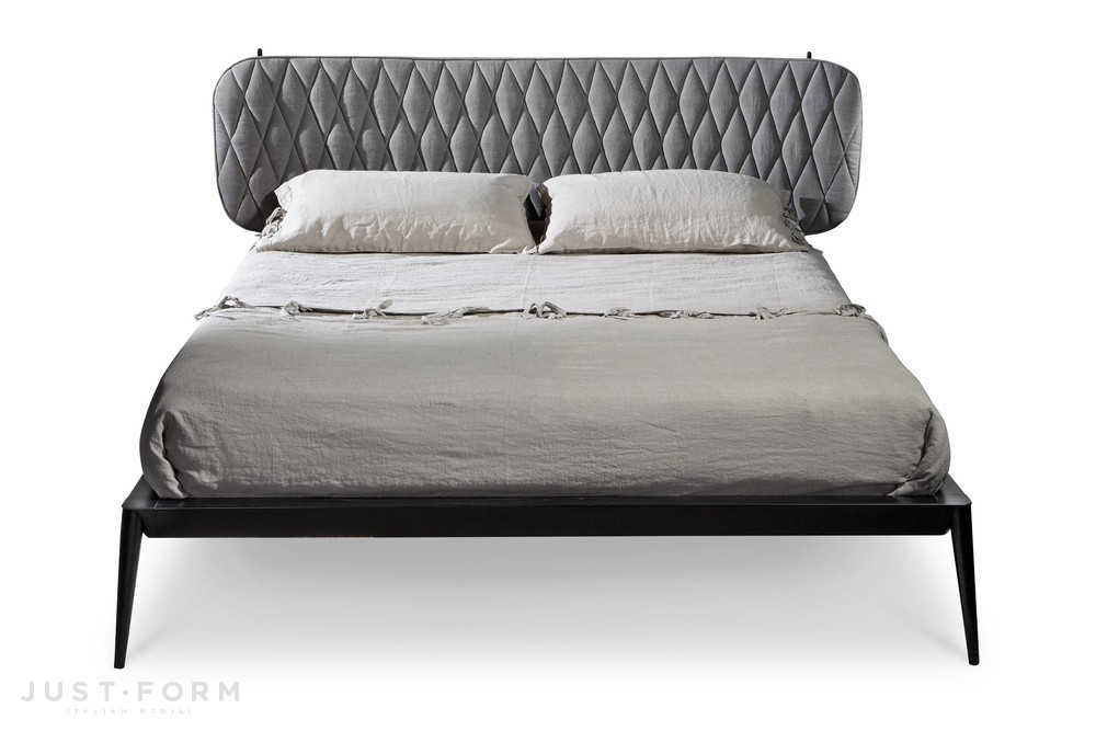 Кровать с мягким изголовьем Urbino Quilted фабрика Cantori фотография № 2