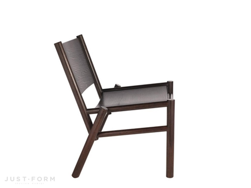 Кресло Peg Lounge Chair Stained Brown Oak фабрика Tom Dixon фотография № 4
