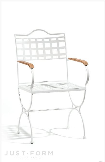 Садовый стул с подлокотниками Versailles фабрика Manutti фотография № 8