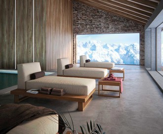 Садовый шезлонг 9.Zero Left Chaise Longue
