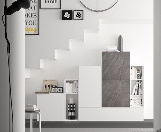 Стенка Spazio S308
