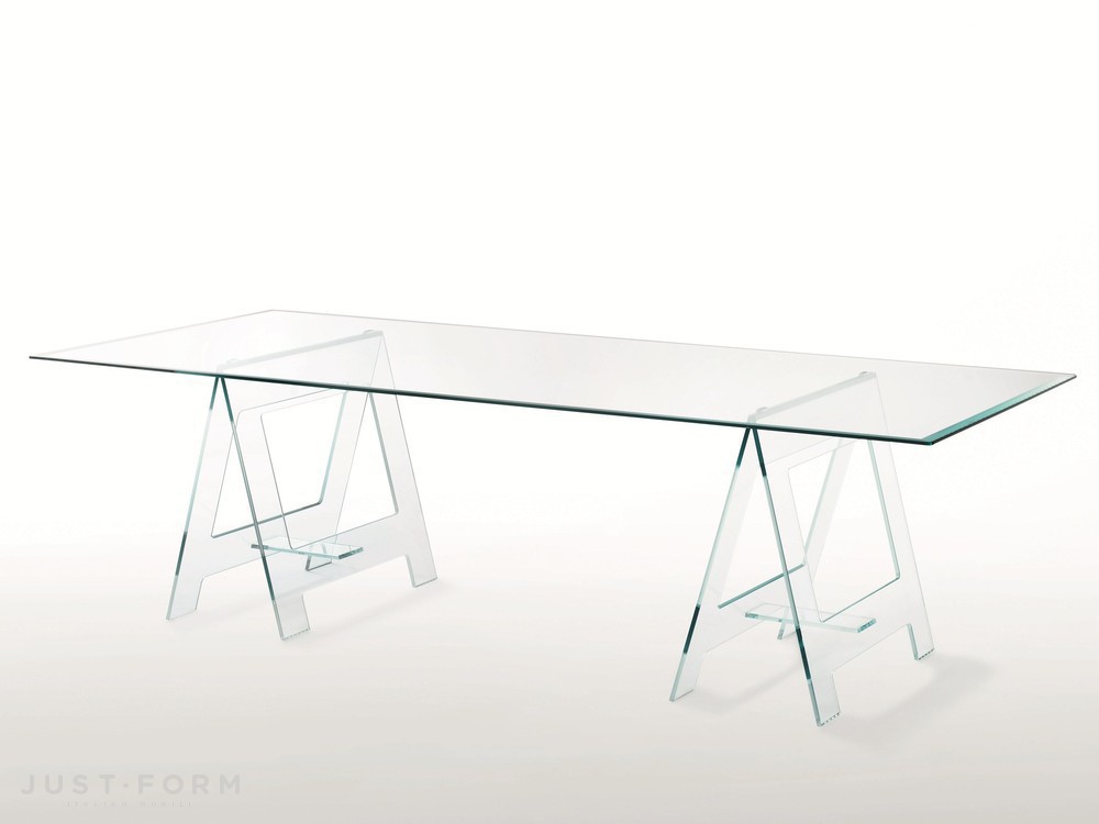 Стеклянный стол Don Cavalletto фабрика Glas Italia фотография № 1