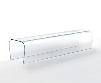 Скамья Bent Glass Bench