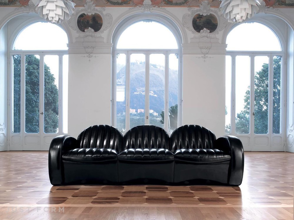 Кожаный диван Botero фабрика Mascheroni фотография № 2