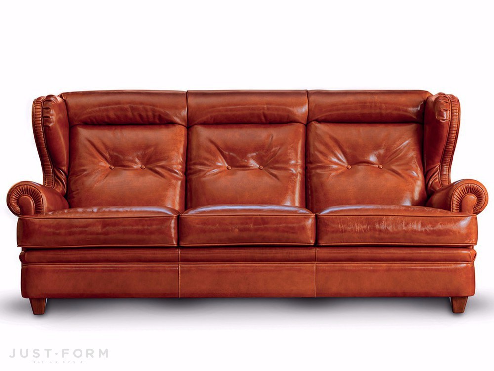Кожаный диван Oxford фабрика Mascheroni фотография № 1