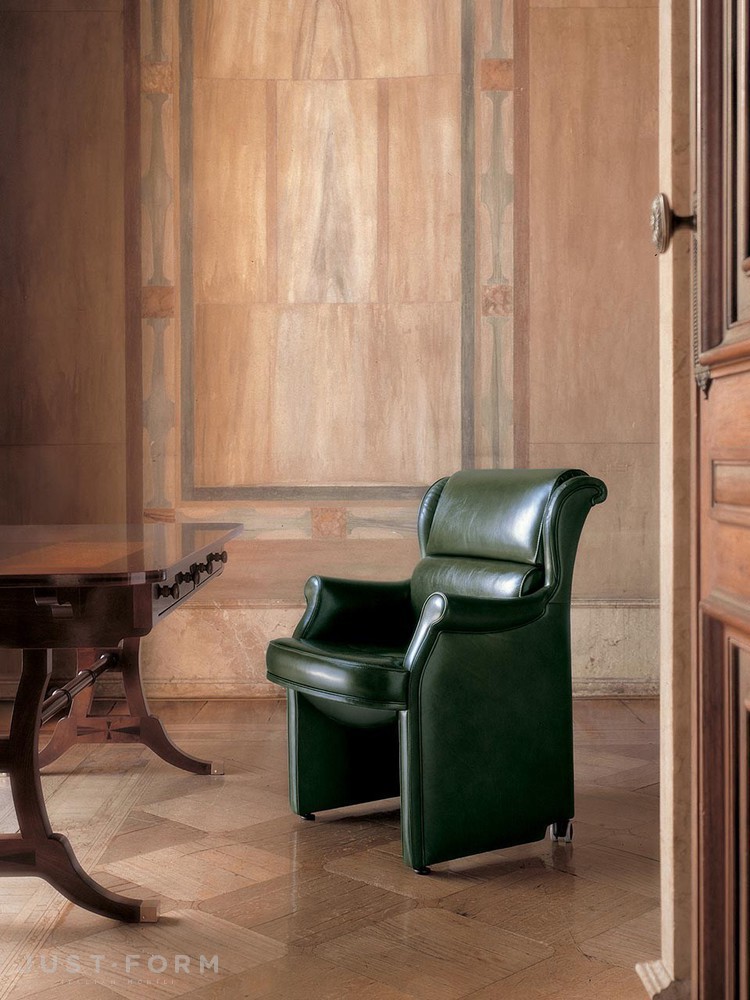 Кожаное кресло Giubileo V фабрика Mascheroni фотография № 3