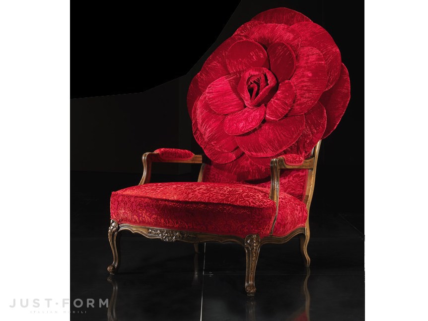 Кресло Mirabili Red Rose фабрика Formitalia Group фотография № 1