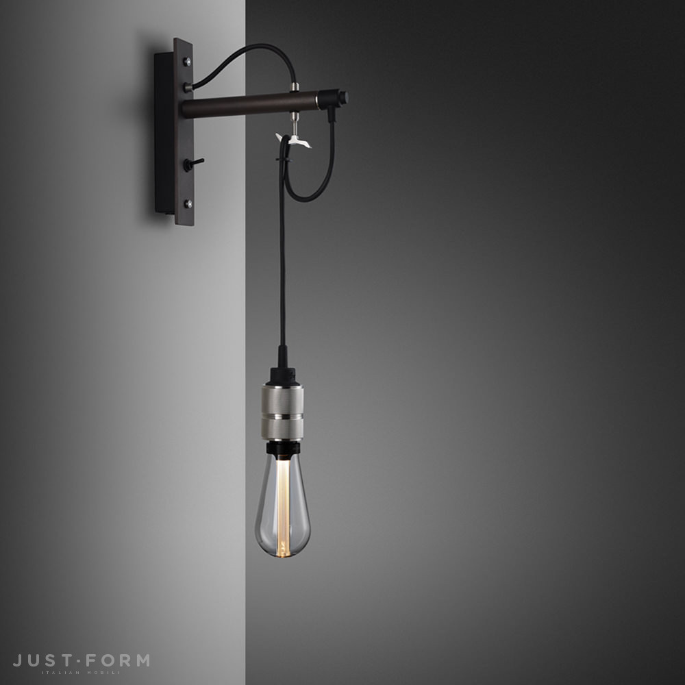 Бра Hooked Wall / Nude / Graphite / Steel фабрика Buster + Punch фотография № 3