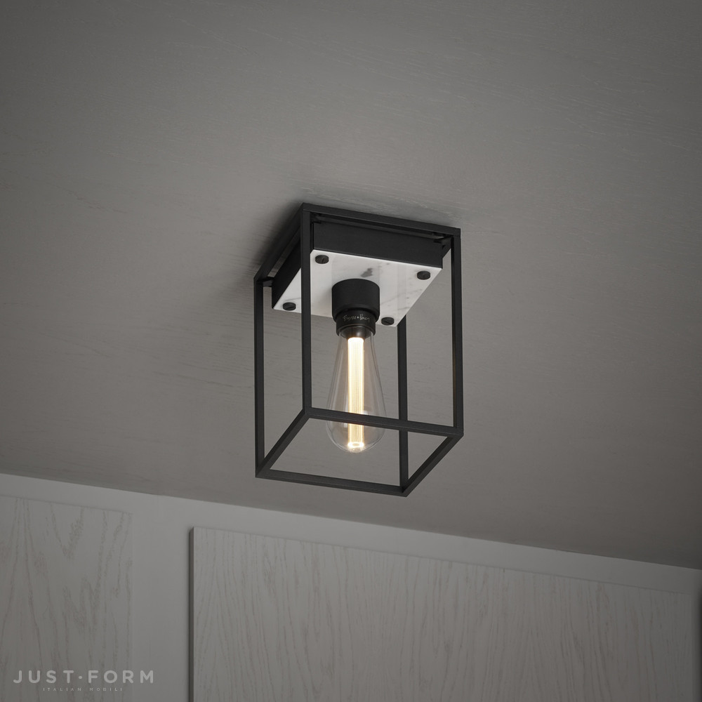 Потолочный светильник Caged Ceiling / Medium / White Marble фабрика Buster + Punch фотография № 1