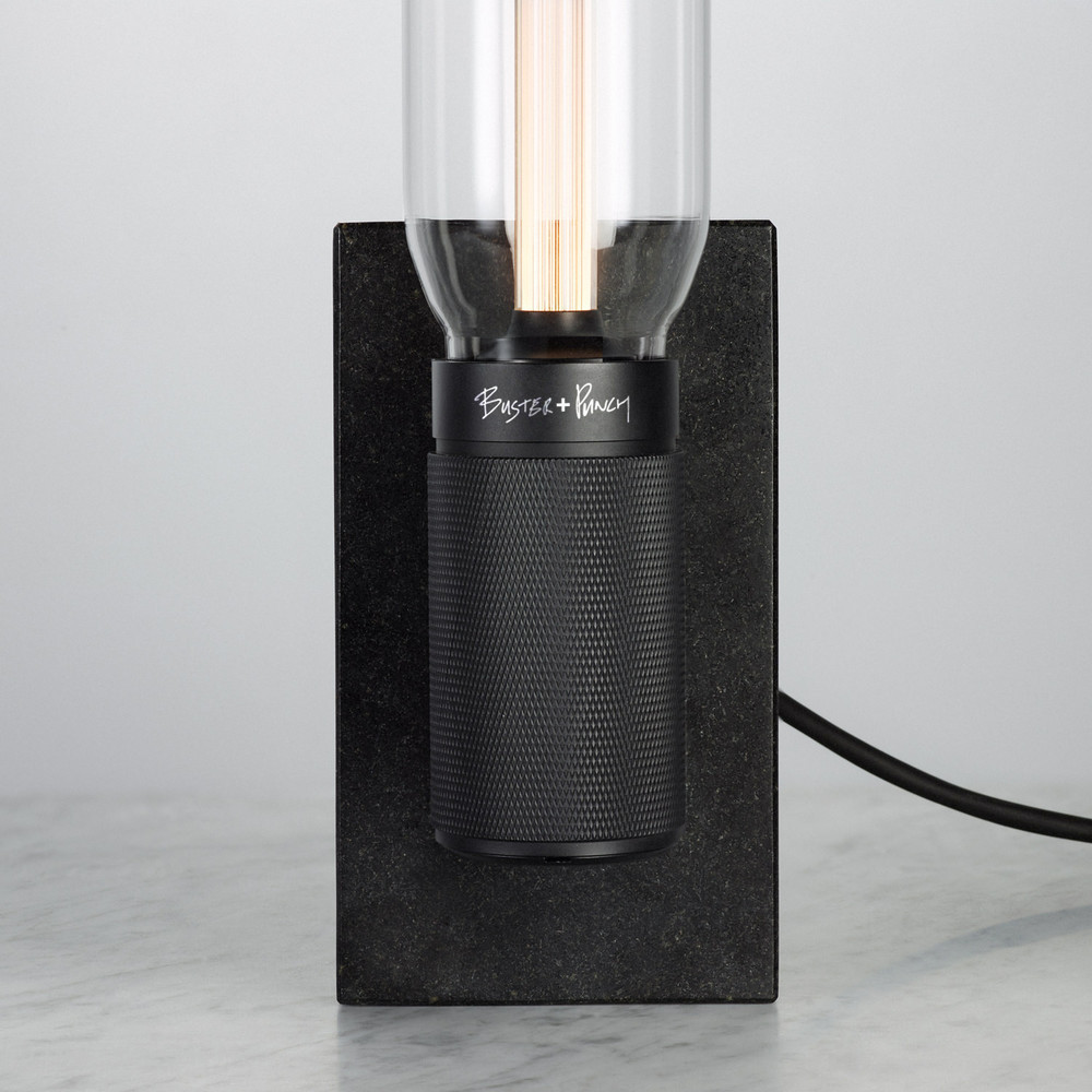 Настольная лампа Stoned Table Light / Honed Black Granite фабрика Buster + Punch фотография № 2