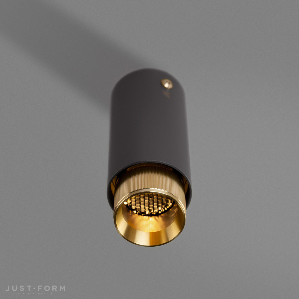 Точечный светильник Exhaust Surface / Graphite / Brass фабрика Buster + Punch фотография № 3