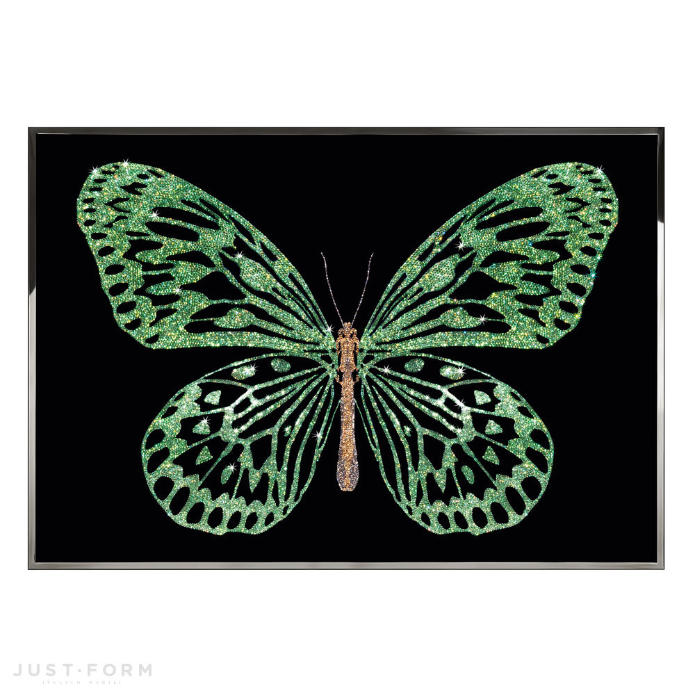 Панно Green Butterfly фабрика Visionnaire фотография № 1