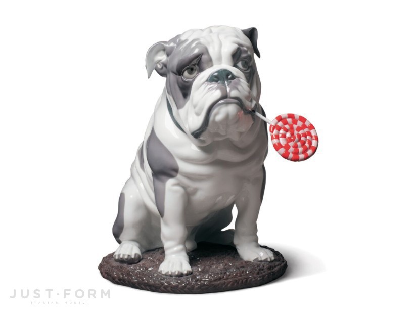 Декоративный предмет Bulldog With Lollipop фабрика Lladró фотография № 1