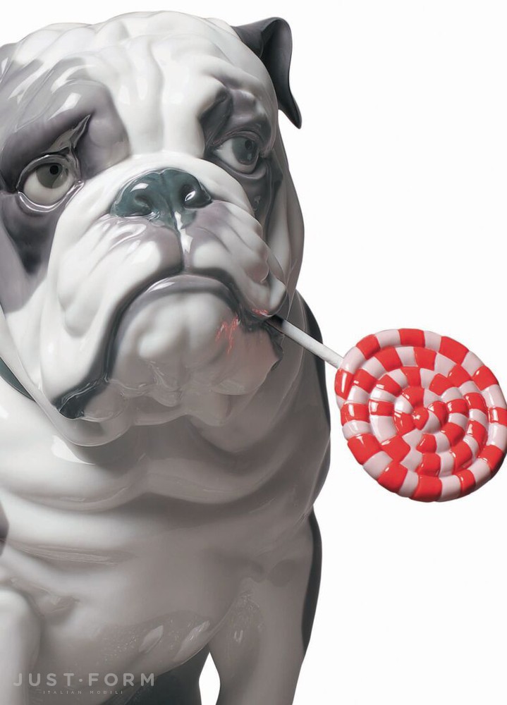 Декоративный предмет Bulldog With Lollipop фабрика Lladró фотография № 3