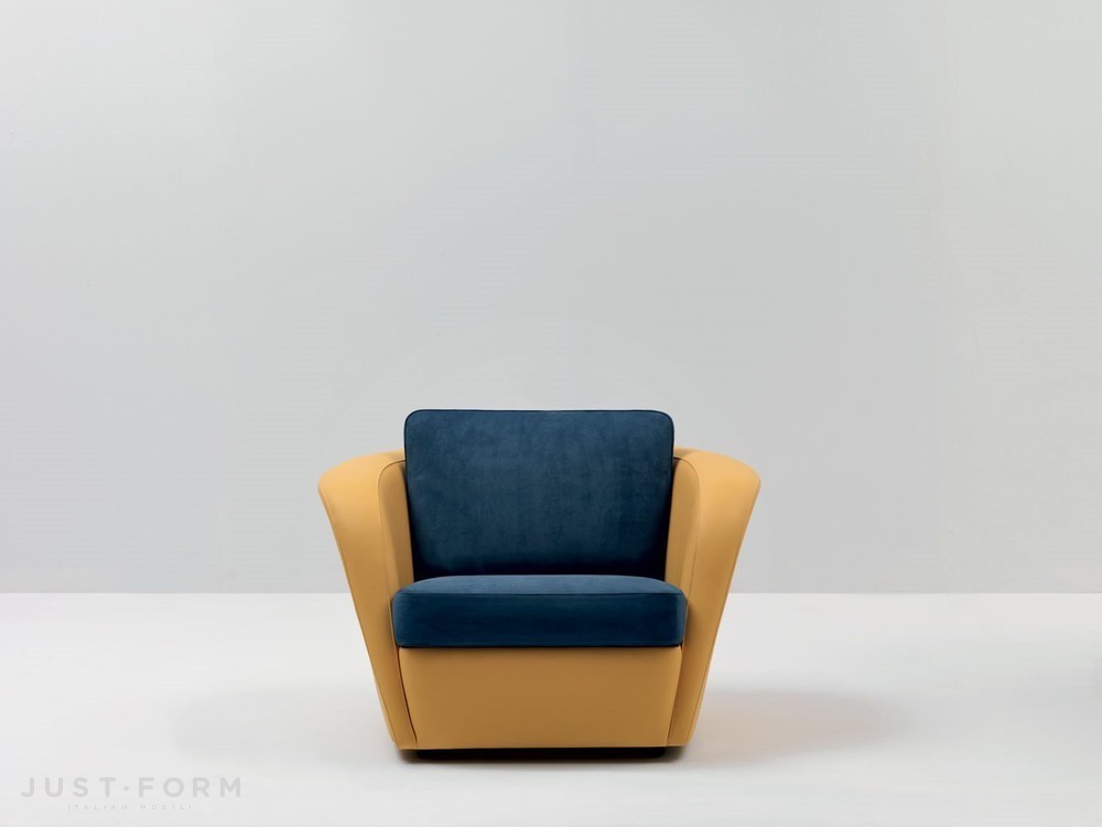 Кожаное кресло Bellini фабрика Mascheroni фотография № 1