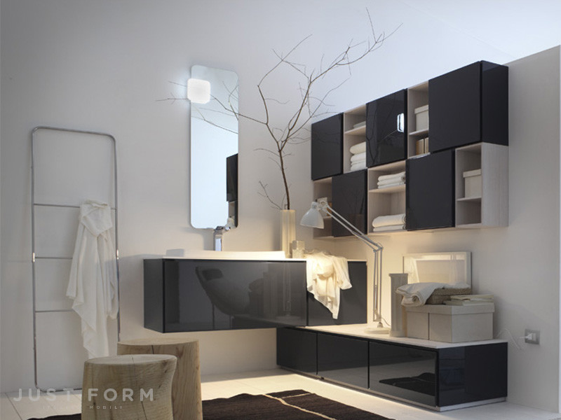 Комплект мебели для ванной комнаты Suede14/15 фабрика Cerasa фотография № 1