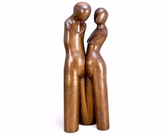 Скульптура Amoureux En Cuivre Арт. 46-0284