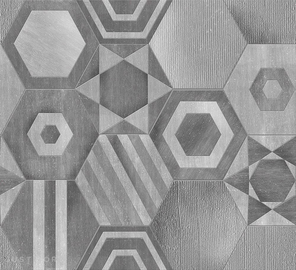 Обои Hexagons фабрика Inkiostro Bianco фотография № 2