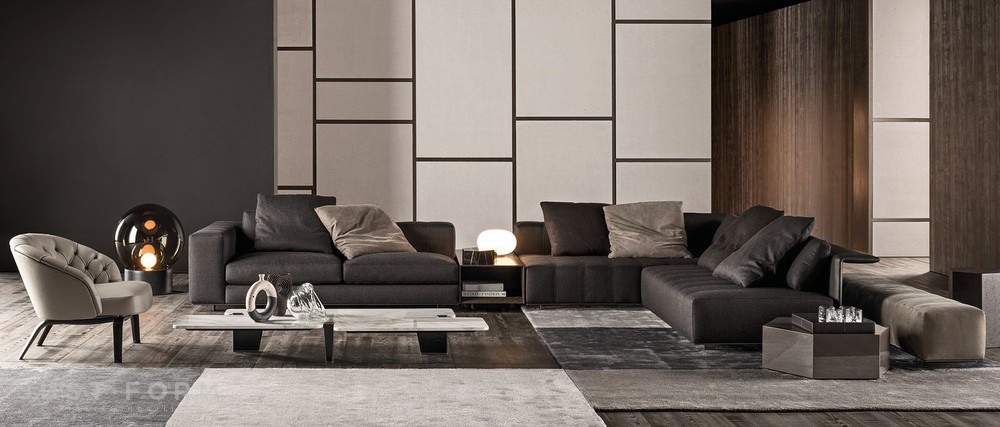 Диван Freeman Seating System фабрика Minotti фотография № 16