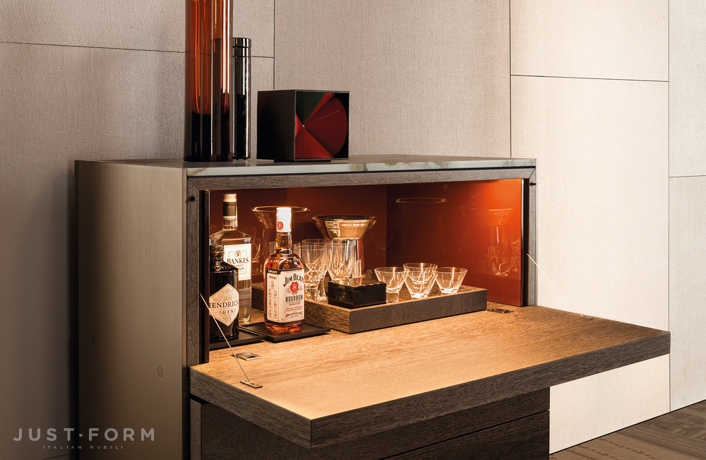 Мебель для домашнего бара Carson фабрика Minotti фотография № 3