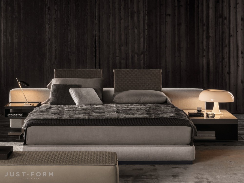 Кровать Yang Bed фабрика Minotti фотография № 3