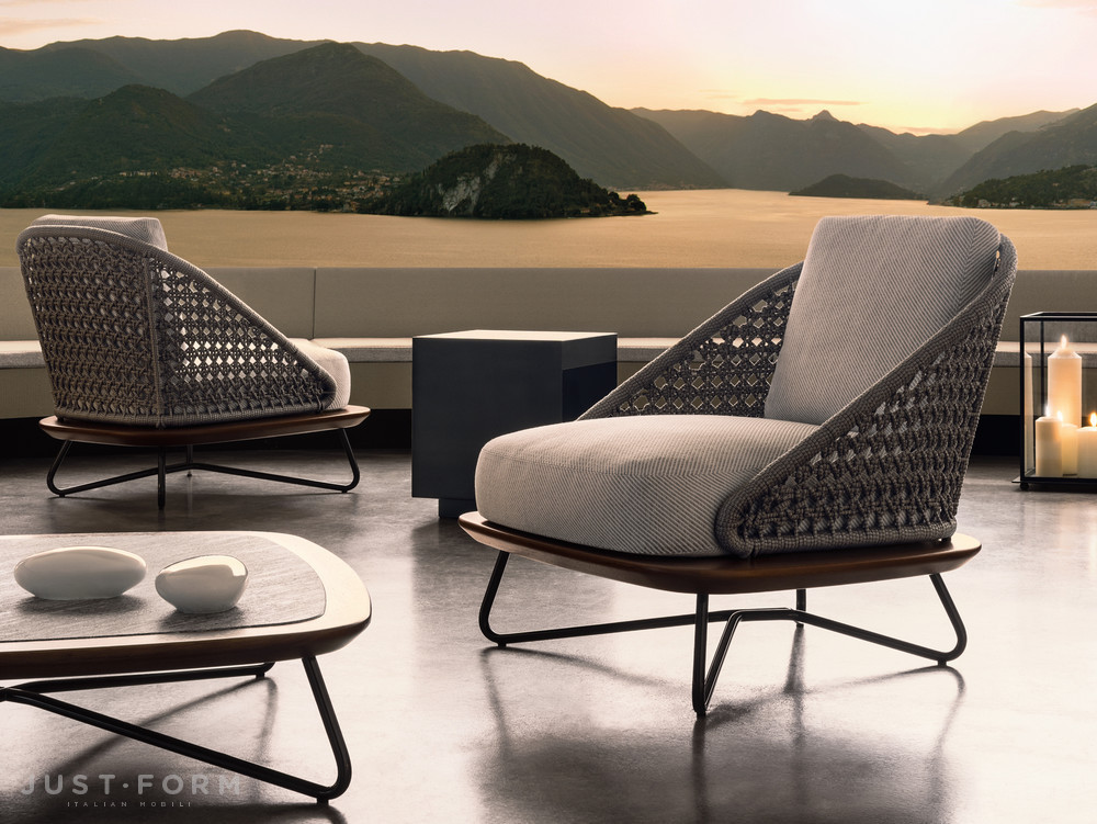 Кресло Rivera Armchair фабрика Minotti фотография № 4