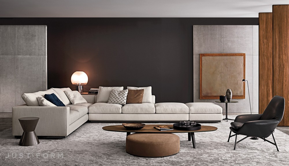 Модульный диван Andersen Line фабрика Minotti фотография № 6
