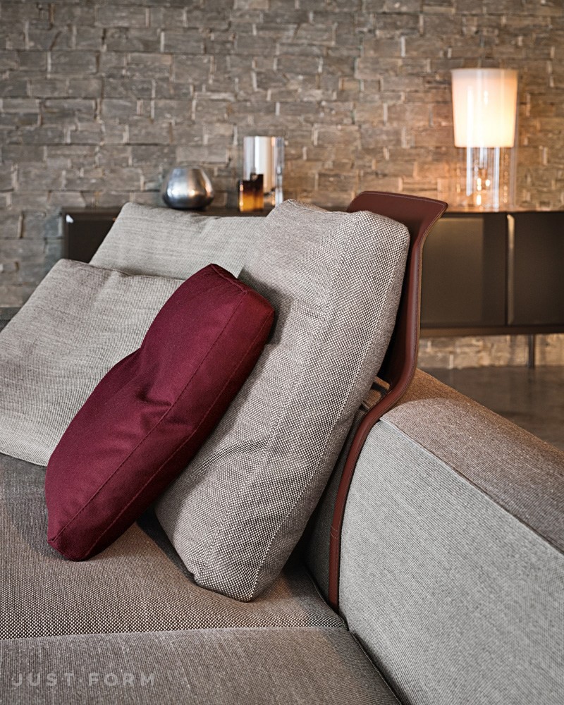 Диван с одним подлокотником Powell  фабрика Minotti фотография № 13