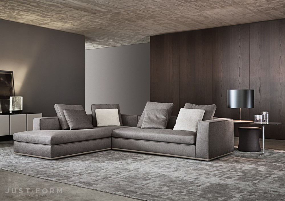 Диван с одним подлокотником Powell  фабрика Minotti фотография № 15