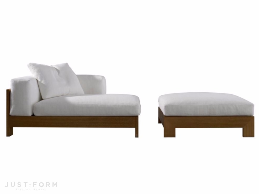  Chaise Longue Alison Iroko Indoor фабрика Minotti фотография № 2