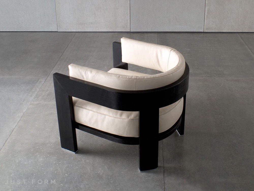 Кресло Warhol Black Lac. фабрика Minotti фотография № 2