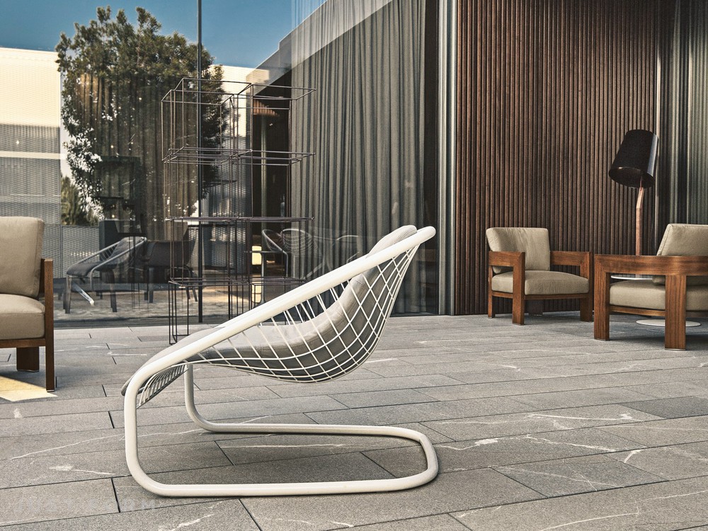 Садовое кресло Cortina Armchair Outdoor фабрика Minotti фотография № 2
