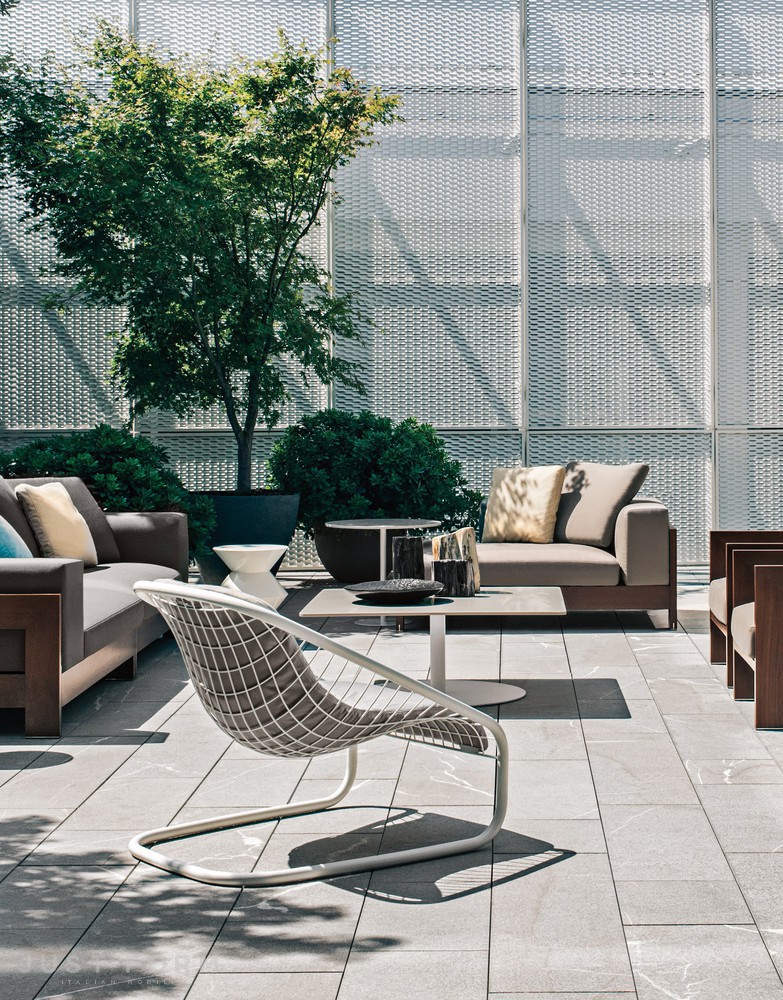 Садовое кресло Cortina Armchair Outdoor фабрика Minotti фотография № 3