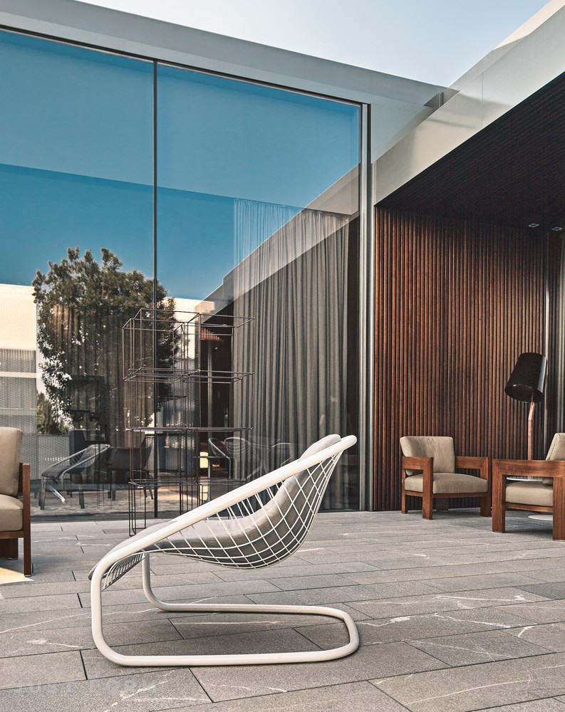 Садовое кресло Cortina Armchair Outdoor фабрика Minotti фотография № 4