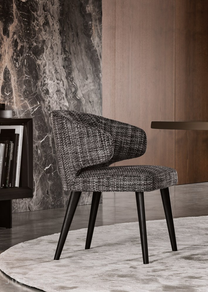 Стул Aston "Dining" фабрика Minotti фотография № 8