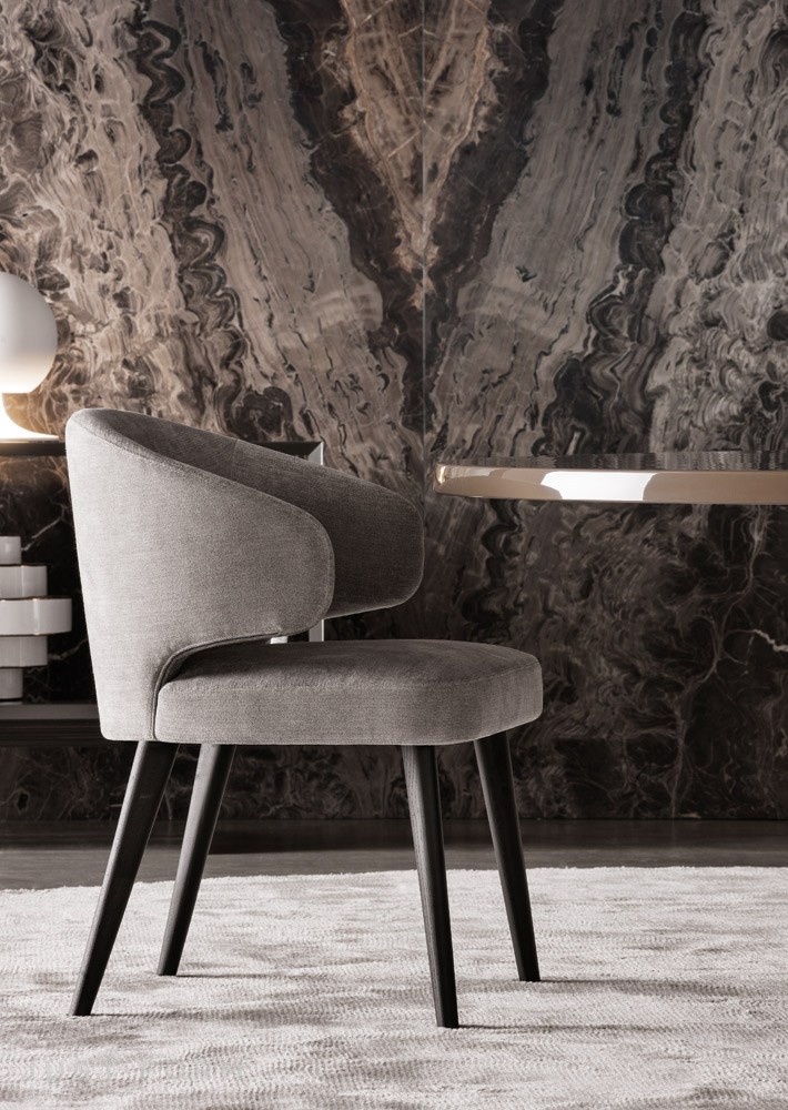 Стул Aston "Dining" фабрика Minotti фотография № 7