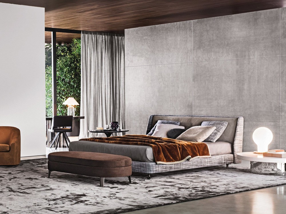 Кровать Spencer фабрика Minotti фотография № 9
