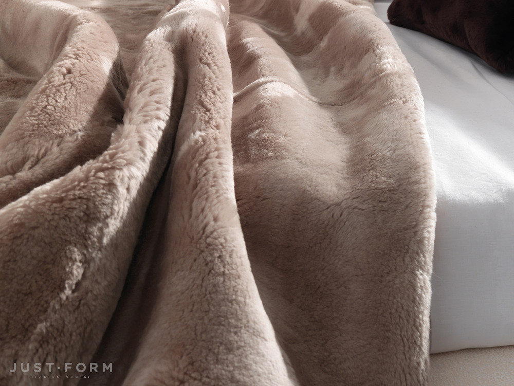Покрывало Shearling Bedwear фабрика Minotti фотография № 1