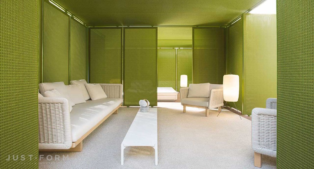 Садовая беседка Cabanne Modulo Quadro фабрика Paola Lenti фотография № 8
