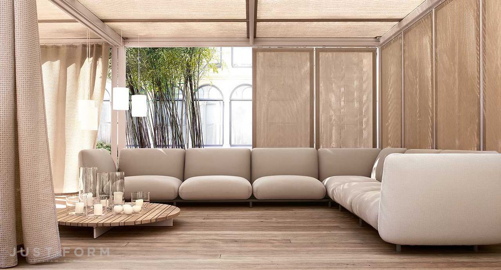 Садовая беседка Cabanne Modulo Quadro фабрика Paola Lenti фотография № 10