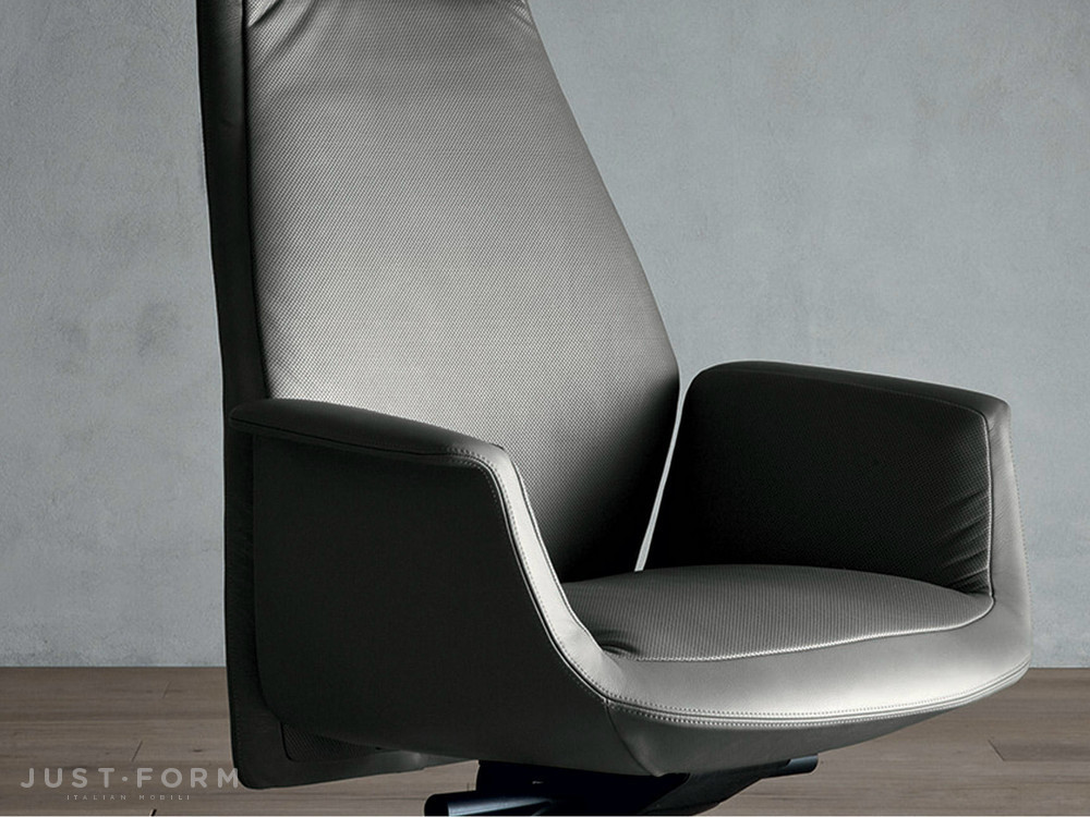 Кресло для кабинета директора Downtown фабрика Poltrona Frau фотография № 5