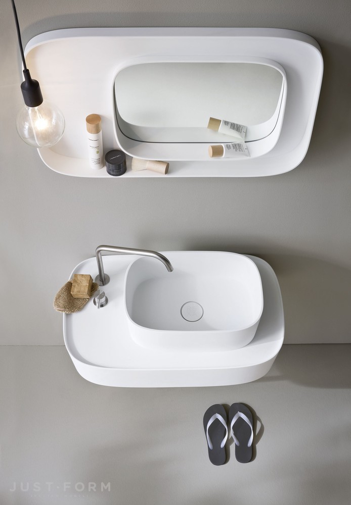 Зеркало для ванной комнаты Fonte фабрика Rexa Design фотография № 3
