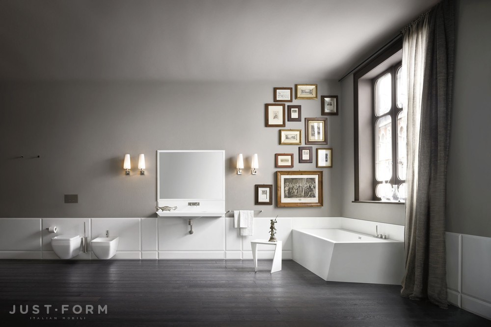 Зеркало для ванной комнаты Warp фабрика Rexa Design фотография № 8