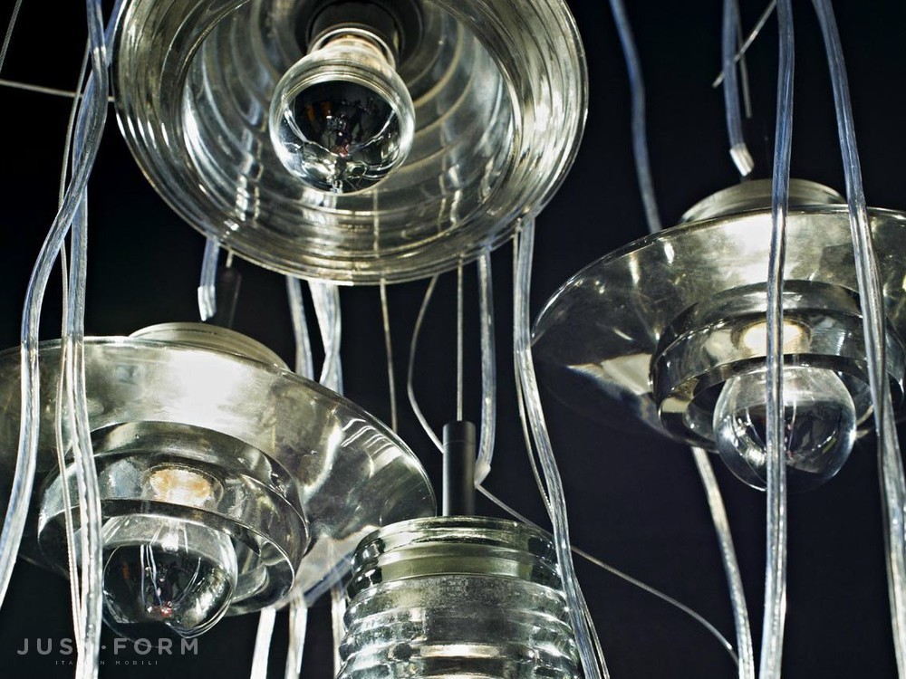 Подвесной светильник Pressed Glass Light Bowl фабрика Tom Dixon фотография № 6