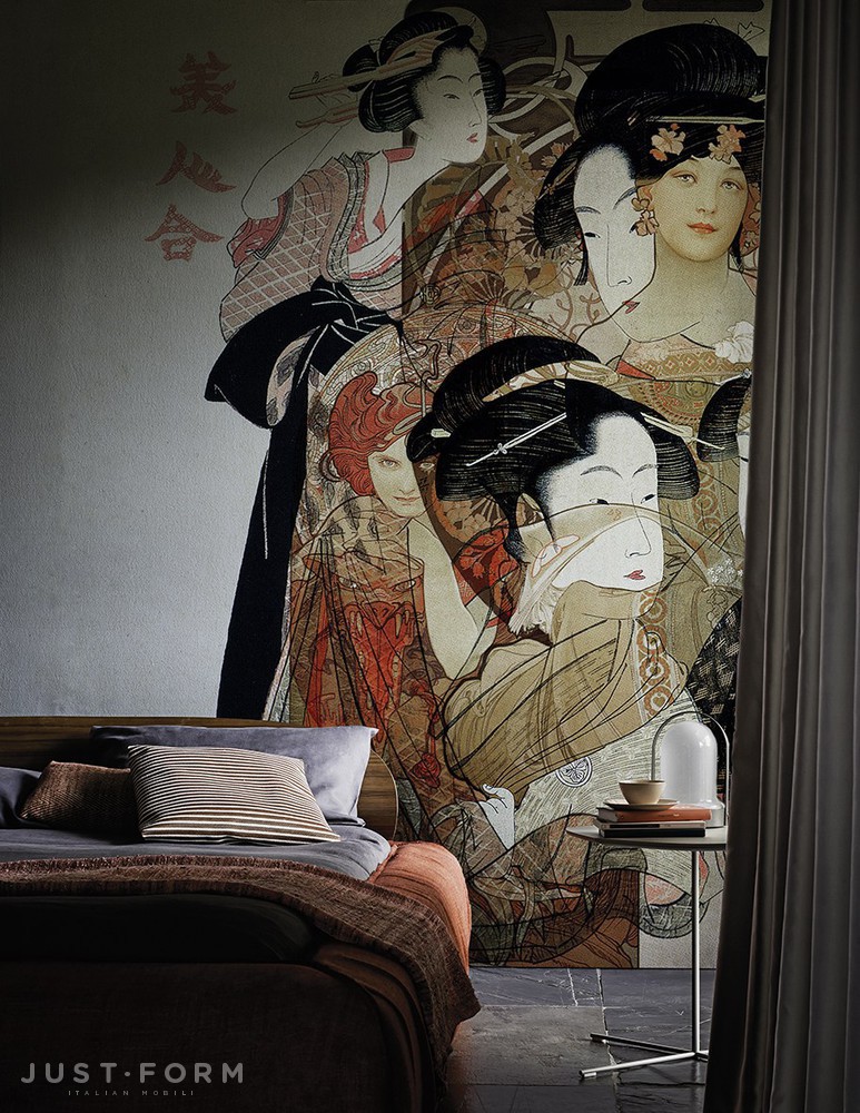 Обои Nouveau Geisha фабрика Wall & Deco фотография № 2