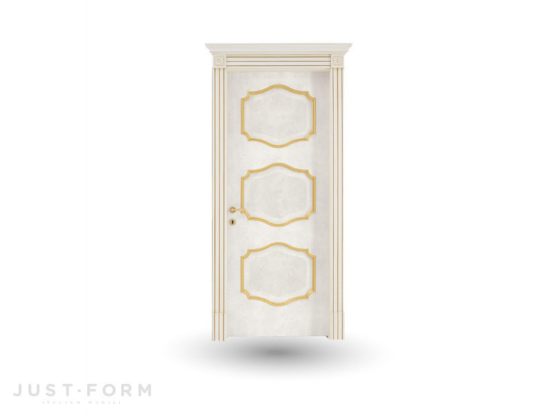 Внутренняя дверь Effigies88Boemia Bianco/Oro фабрика GD DORIGO фотография № 1