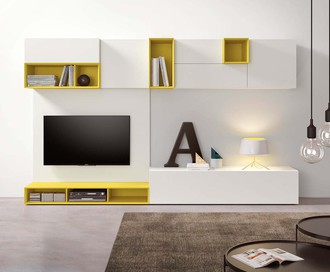 Стенка Spazio S436