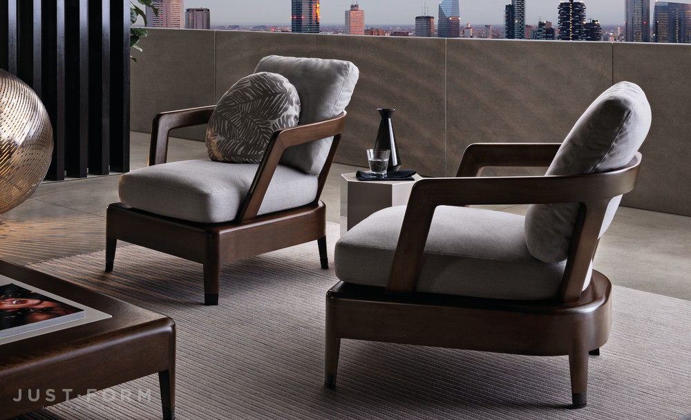 Кресло для улицы Virginia Outdoor фабрика Minotti фотография № 4