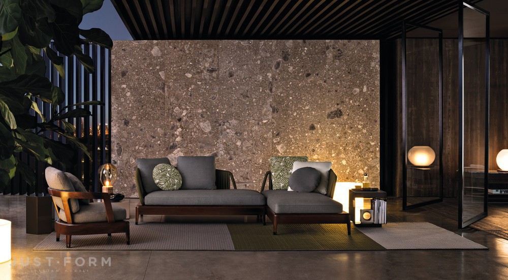 Кушетка Indiana фабрика Minotti фотография № 3