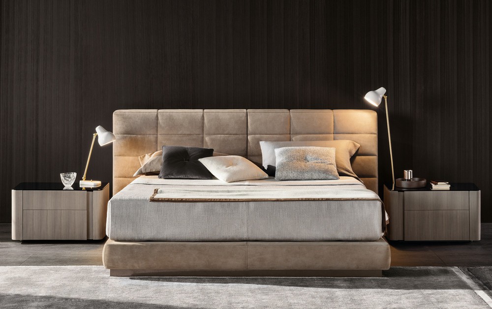 Кровать Lawrence фабрика Minotti фотография № 4